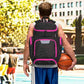 LARIPOP Basketball Backpack Bag with Ball Compartment Ventilated Shoe Compartment for Men Youth Soccer Volleyball Training