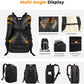 K&F Concept Camera Backpack,Hardshell Photography DSLR Camera Bag with 15-15.6 Inch Laptop Compartment Waterproof Hard Shell Camera Case Compatible with Canon/Nikon/Sony/DJI Mavic Drone