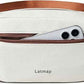 2L Fanny Packs Everywhere Belt Bag Small Fashion Crossbody Waist Pack Faux Leather Waterproof Sling Chest Bag For Women Trendy Beige