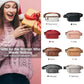 2L Fanny Packs Everywhere Belt Bag Small Fashion Crossbody Waist Pack Faux Leather Waterproof Sling Chest Bag For Women Black White