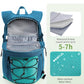 ECOHUB Hydration Backpack for Men Women, 20L Lightweight Hiking Daypack Cycling Backpack with 2L Water Bladder, Insulated Hydration Pack with Waist Pack