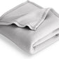 Bare Home Polar Fleece Blanket - Light Grey - Warm & Cozy - Premium Fleece for Bed, Sofa, Camping, Travel and Cold Nights - Lightweight Blanket (King, Light Grey)