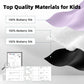 Silk Sleep Eye Mask for Kids, 100% Real Natural Pure Silk Sleeping Masks, Blindfold Sleep Eye Cover with Adjustable Strap, Soft & Lightweight Night Eyeshade for Boys Girls Teens (2 Pack)