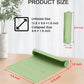 Utensil Box, Tableware Silicone Portable Box Silverware mat, Suitable for Kitchen Utensils, Portable Outdoor Camping Spoon Fork Utensils Storage mat (Green)
