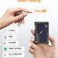 NOVOO Air Locator Tag (iOS Only) Wallet Tracker Card with Apple Find My, Smart Card Bluetooth Tracker, 6 Years Battery, IP68 Waterproof, Keys Finder and Item Locator for Keys, Bags, Passport (BL)