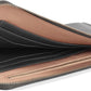 Leatherology Black Onyx Leatherology Slim Zip Travel Wallet - Compact and lightweight, Versatile storage, Zip closure - Roamly