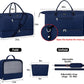 Weekender Bag for Women, Travel Duffel Bag Carry On Overnight Bag with Shoe Compartment Large Nylon Travel Weekend Tote Bag - Roamly