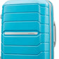 Samsonite Freeform Hardside Carry-On Luggage with Spinner Wheels - Hardshell Suitcase - TSA, Airline-Approved - Expandable Hard Shell, Smooth Rolling Wheels for Lightweight Travel - Ocean Blue