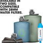 HydraPak Stow - Collapsible Backpacking Water Bottle (350ml, 500ml, 1L) - BPA Free, Ultra Light, Spill-Proof Twist Cap