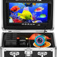 Eyoyo Underwater Fishing Camera 7 inch LCD Monitor Fish Finder Waterproof 1000TVL Fishing Camera 12pcs Infrared Lights for Lake, Boat, Ice Fishing