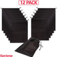 12 Pack Shoe Bags for Travel Non-Woven with Rope for Men and Women Large Shoes Pouch Storage Packing Organizers