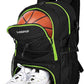LARIPOP Basketball Bag, Sports Backpack with Ball Holder & Shoe Compartment, Water Resistant Gym Bag for Soccer Volleyball Travel