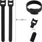 150PCS 8 Inch Cable Ties Reusable Multi-Purpose Wire Ties Cord Organizer Adjustable Cable Management 5 Colors