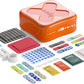 Welly First Aid Kit - Adhesive Flexible Fabric and Waterproof Bandages, Tape and Non-Stick Pads, Butterfly Strips, Single Use Ointments Triple Antibiotic and Hydrocortisone, and Ibuprofen - 130 Count