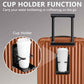 Joyway 20in Carry On Luggage with Cup Holder and USB Port, 25% Expandable Capacity, Smart Suitcase Set with Anti Slip Wheels and Handbag, Perfect for Men and Women (Brown, Carry-On 20-Inch Handbag)