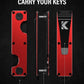 Key Organizer Key Holder Compact Key Case Minimalist Metal Key Chain Key Holder for Keychain Secures 8-10 Keys EDC