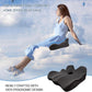 Seat Cushion, X-Large Memory Foam Office Chair Cushion, for Pressure Relief Sciatica & Pain Relief for Long Sitting Hours on Office/Home Chair, Car (Grey)