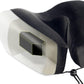 Lewis N. Clark Contoured Memory Foam Hexform Travel Cervical Neck Pillow for Shoulder & Neck Pain, Airplane, Camping, Kids & Adults, Premium, Black