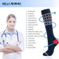 Compression Socks for Women Men Circulation Knee High 8 Pairs for Nurses, Running, Travel, Athletic