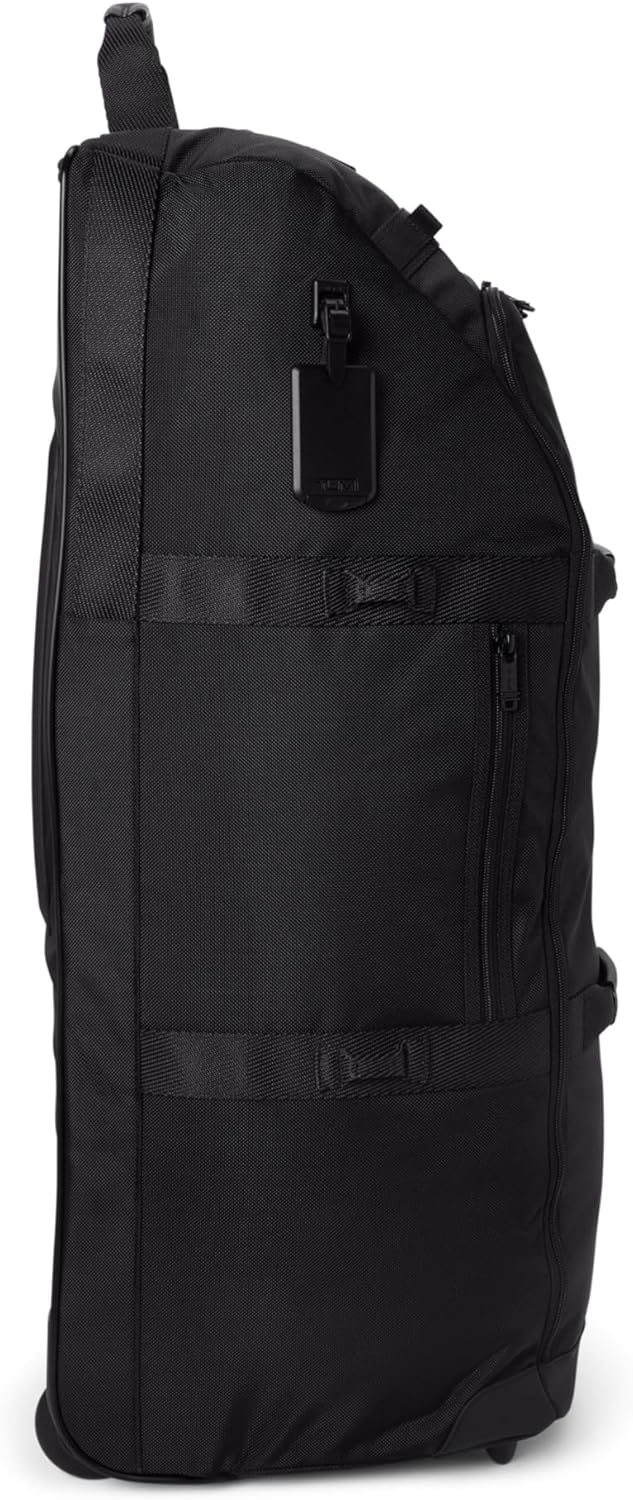 TUMI - Alpha Bravo Collapsible Duffel - 85 L Capacity - Black Duffel for Travel - 31.5" X 14.3" X 12.0" - Black - Roamly
