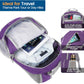 ZOMAKE Ultra Lightweight Packable Backpack 25L, Foldable Hiking Backpacks Water Resistant Small Folding Daypack for Travel(Purple)