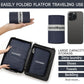 Travel Laundry Bag (2 Pcs - Large + Small) - Foldable Waterproof Washable Wet Dry Bag for Gym, Swimming, Yoga, and Workout Perfect for Dirty Clothes, Bathing Suits, Travel Accessories - Navy Blue