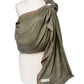 Hip Baby Wrap Ring Sling Baby Carrier for Infants and Toddlers - Beautiful, 100% Soft Cotton Baby Wraps Carrier for Babies 8-35 lbs - Perfect Baby Shower Gifts Moms and Dads - Nursing Cover (Olive)