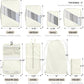 WVM Packing Cubes for Travel, 8 Set Luggage Organizer Bags with Shoe Bag, Toiletry Bag & Laundry Bag, Travel Accessories Essentials Packing Organizer, Beige - Roamly