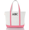 CB STATION Medium Classic Canvas Tote Bag for Women, Top Zipper Closure, Outer Pocket, Daily Essentials, Groceries, Traveling