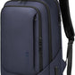 hk Laptop Backpack for Men with USB Charging Port Water-Resistant for 15.6 Inch Computer Bag Durable High-Tech Daypack Casual Backpack for Business Work College Weekender Travel- Blue