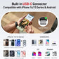 iWALK Portable Charger 5500mAh Next-Gen Small Power Bank 22.5W Fast Charging Battery USB-C Portable Phone Charger for iPhone 16/15 16 Plus 16 Pro Max iPad, Samsung Galaxy S25 S24 S23 Android, Green