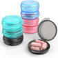 Small Pill Box, (8 Pack) Travel Pill Case Portable Daily Pill Organizer Mini Medicine Storage Container for Pocket Purse Cod Liver Oil Storage Box Earplug Case