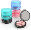 Small Pill Box, (8 Pack) Travel Pill Case Portable Daily Pill Organizer Mini Medicine Storage Container for Pocket Purse Cod Liver Oil Storage Box Earplug Case