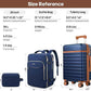 Luggage Sets 3 Piece, Carry On Luggage 20In With Spinner Wheels,PC Hardside Suitcase Set with TSA Lock,Durable Carry On Suitcase With Travel Backpack for Men (Navy Blue, 3 piece set (BP/20inch))