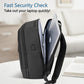Laptop Backpack for Men Business Travel Laptop Backpack with USB Charger Lightweight Anti-Theft Water-Resistant Fits 15.6 Inch Laptop for Travel Daily Work Office College with Small Bag-Black