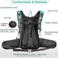 Insulated Hydration Backpack Pack with 3L BPA Free Leak Proof Water Bladder, Large Storage Lightweight Hiking Daypack with Waist Pouches & Cooler Layer, for Running, Biking, Camping, Festival - Roamly