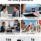 Wooask A9 Translation Earbuds Real Time Support Calls & Hotspot Sharing, AI Translator Device No APP No Phone Needed with 140+ Languages, ChatGPT/Offline/Photo Translation for Business & Travel