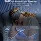 Voerou Sleep Mask with Bluetooth Headphones, Zero Pressure Wireless Sleeping Eye Mask, 100% Light Blocking Sleep Headphones for Side Sleepers, Suitable for Sleep Nap Travel, Cool Gadgets Unique Gifts