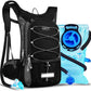Insulated Hydration Pack Backpack with 3L BPA Free Leak-Proof Water Bladder, Keep Liquids Cool for Up to 5 Hours, Daypack for Hiking, Running, Cycling, Hunting, Climbing