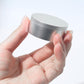 Small Pill Case 3 Compartments, Metal Round Portable Pill Box, Waterproof Travel Pill Organizer, Pocket Purse Medicine Vitamin Holder EDC Container (Silver)