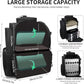 WANOON Fishing Backpack, fishing bag with Rod Holders. Large Ttackle Backpack Strong Materials