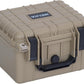 MEIJIA Portable All Weather IP67 Waterproof Camera Case,hard case with Customizable Fit Foam,Fit Use of Drones,Camera,Equipments,10.62 x9.68x6.87inches(Desert Tan)