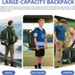 LARIPOP Lacrosse Bag Extra Large Backpack with Stick Holders & Helmet Compartment for Men Women Youth