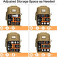 MOSISO Camera Backpack, DSLR/SLR/Mirrorless Tactical Camera Bag Case with Laptop Compartment Compatible with Canon/Nikon/Sony, Khaki