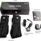 SNOW DEER Upgraded Rechargeable Electric Heated Socks,7.4V 2200mAh Battery Powered Cold Weather Heat Socks for Men Women,Outdoor Riding Camping Hiking Motorcycle Skiing Warm Winter Socks