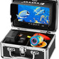 Eyoyo Underwater Fishing Camera Waterproof 1000TVL Video Fish Finder 7 inch LCD Monitor 12pcs IR Infrared Lights for Ice Lake and Boat Fishing (50m Cable)