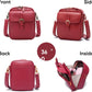 1060 Leather Crossbody Bags for Women Anti-Theft Vegan Purse with Card Slots, Travel Shoulder Bag, Waterproof Crossbody Purse