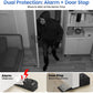 HOSOM 2 Pack Door Stop Alarm for Home & Travel Safety, 120dB Loud Siren Door Stoppers Security Device, Portable Anti-Slip Door Stop Wedge for Apartment, Hotel, Great for Travelers