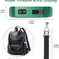 travel inspira Luggage Scale, Portable Digital Hanging Baggage Scale for Travel, Suitcase Weight Scale with Rubber Paint, 110 Pounds, Battery Included