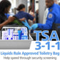 12 Pcs Clear Toiletry Bag PVC Waterproof Zippered PVC Cosmetic Makeup Carry Pouch TSA Approved Toiletry Bag for Travel Clear Organizer Storage Bags (Medium, Black)